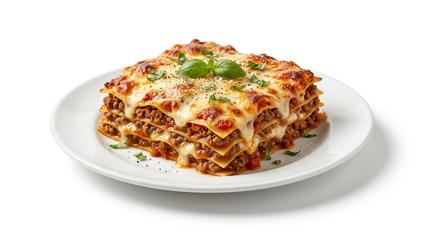Nicolas found a lasagna recipe adapted to his allergies